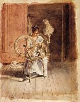 Eakins, Thomas - Spinning